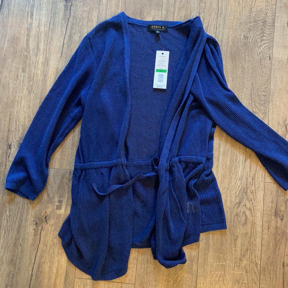 Brand new with Tags Blue Cardigan Sweater - Picture 7 of 9